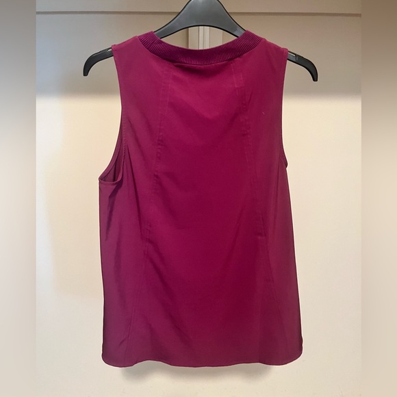 Athleta Magenta Sleeveless Tank Top - Picture 2 of 3